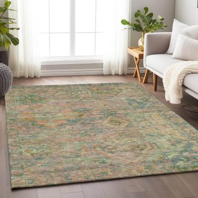 Addison Rugs Machine Washable Indoor/ Outdoor Tribal Southwestern Chantille Rug
