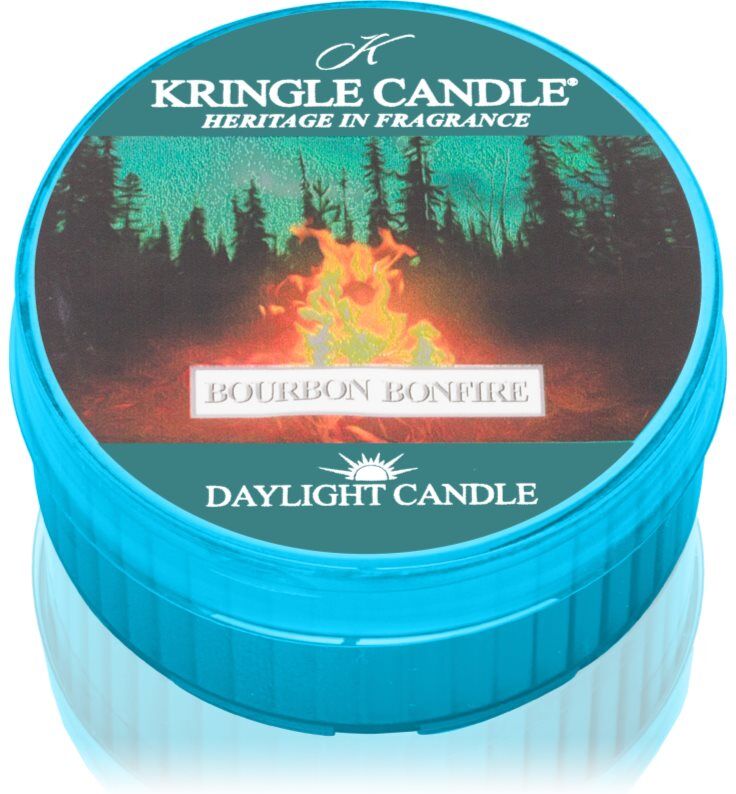 Kringle Candle Bourbon Bonfire tealight candle 42 g