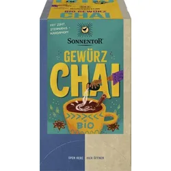 Sonnentor Gewürz Chai Gewürztee bio (18Btl)