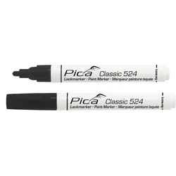 Pica Classic - Industrie Lackmarker - schwarz - 524/46
