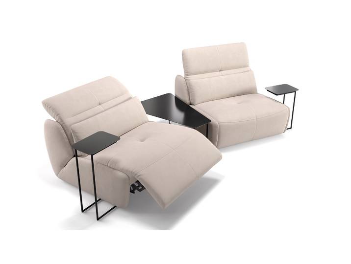 Stoff Kino Couch MODICA Relaxsofa XXL