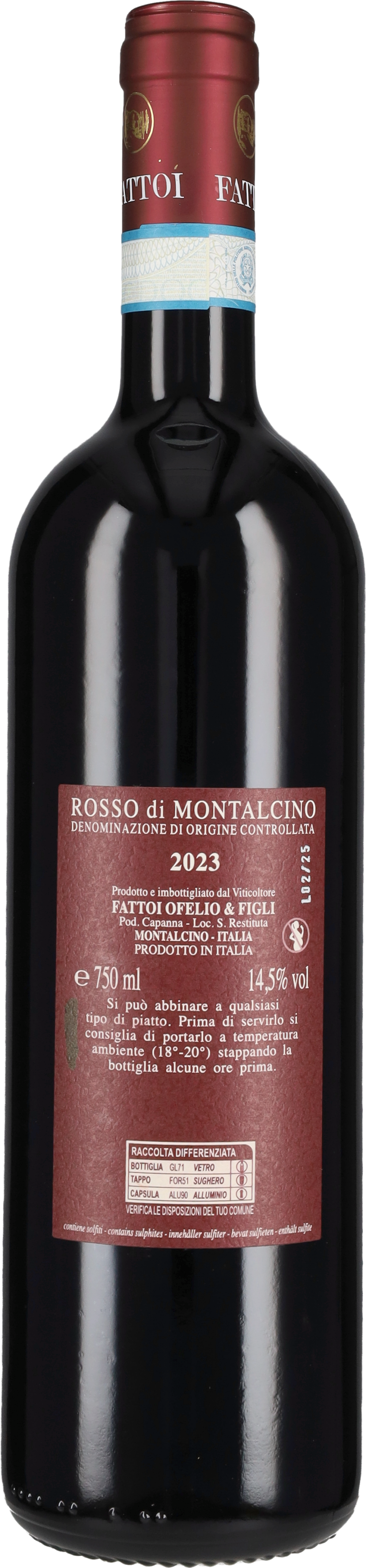 Rosso di Montalcino Fattoi 2024