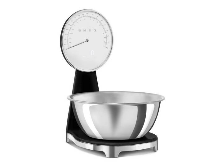 Smeg Küchenwaage KSF01BLWW Portionswaage Schwarz