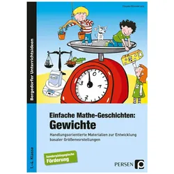Einfache Mathe-Geschichten: Gewichte, Schulbücher von Claudia Rosenkranz