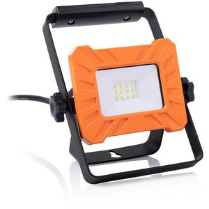 Smartwares Baustrahler FCL-76003 LED, Netzbetrieb, 1,8 m Kabel, IP65 Strahlwasserschutz, 10 Watt, 1.200 Lumen