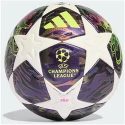 adidas UEFA Champions League Finale Pro Fußball Spielball JX9077 - dark purple/white/solar yellow