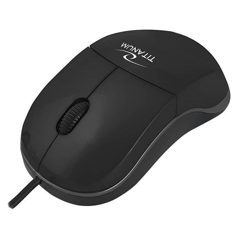 Esperanza TM124K Titanium Wired mouse (black) (Kabelgebunden) (TM124K)