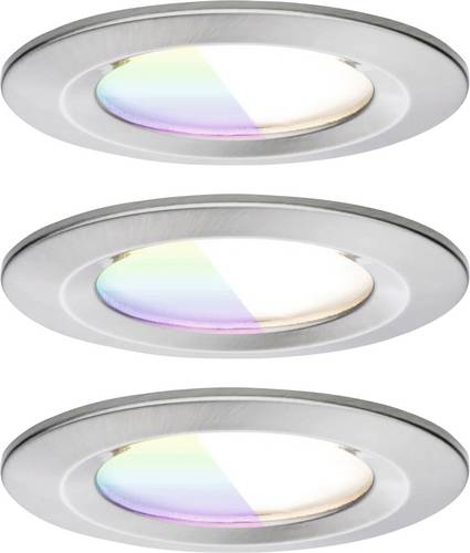 Paulmann 92450 LED-Deckenleuchte, LED-Einbauleuchte 6W Eisen (gebürstet)