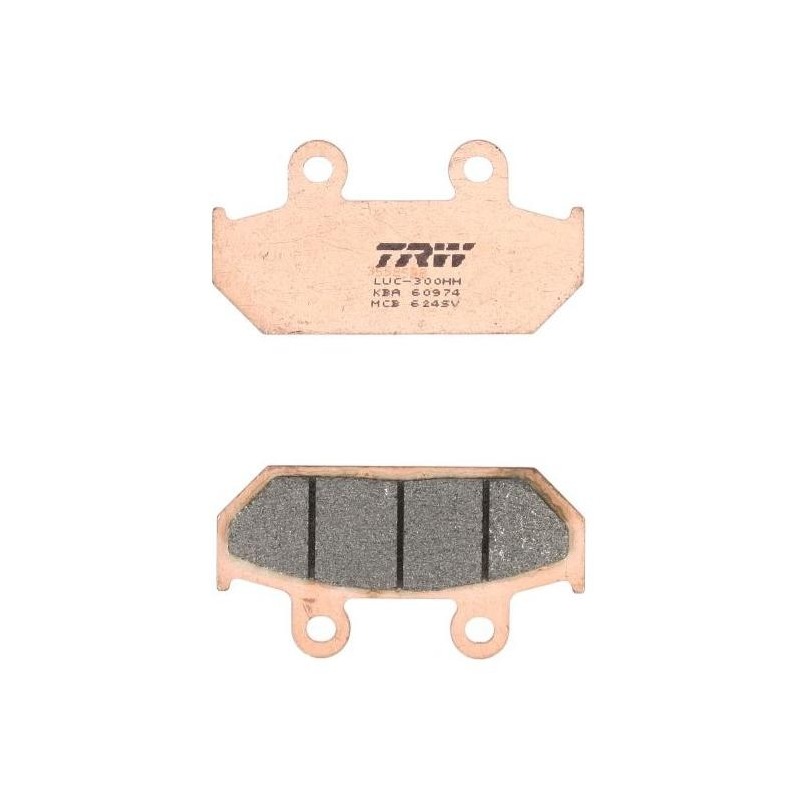 Plaquettes de Frein TRW - métal fritté - MCB624SV