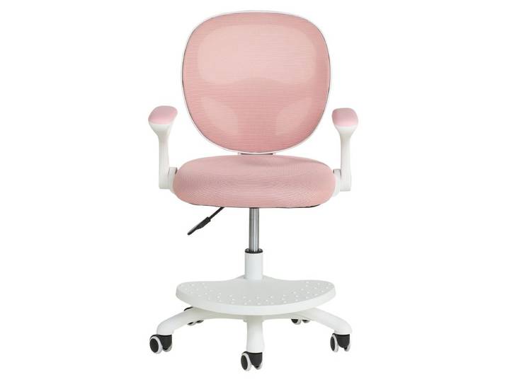 Chaise dactylo enfant JUSTINE rose