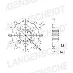 Supersprox Ritzel 525 15Z