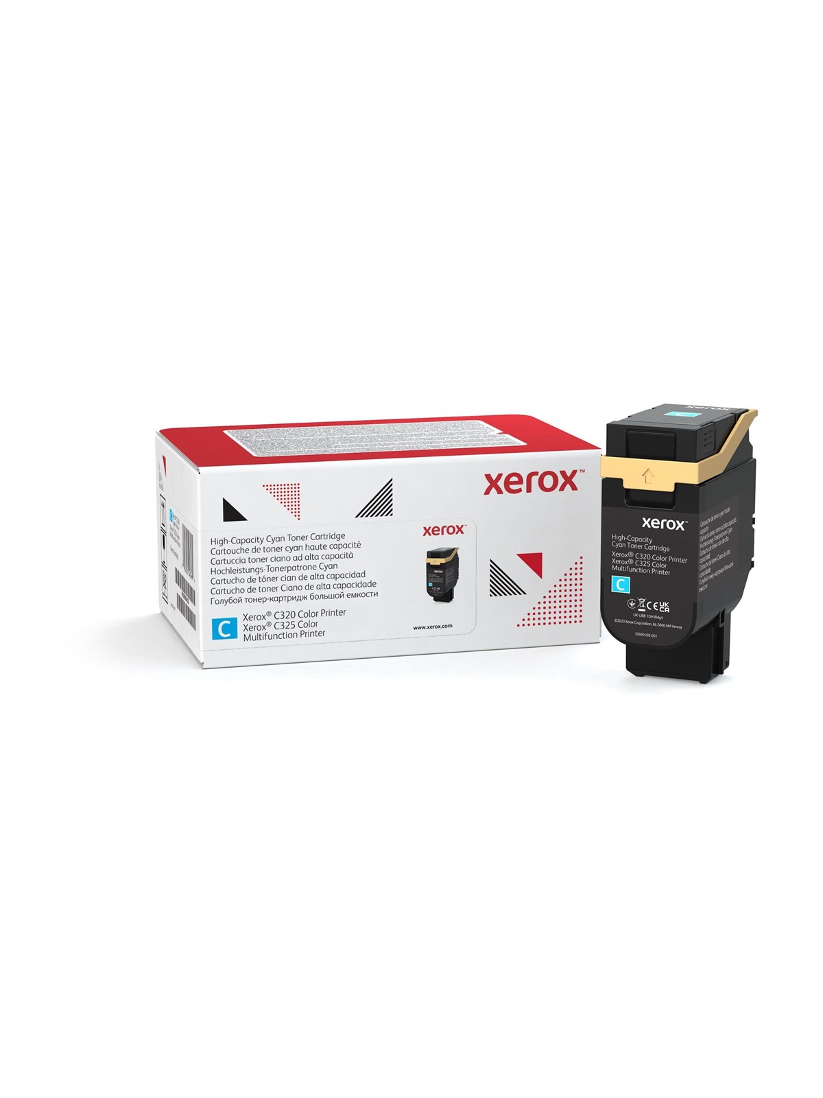 Xerox - high capacity - cyan - original - toner cartridge