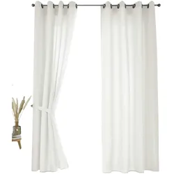 VORHANG 2ER SET BERLIN HxB 245x140cm Creme