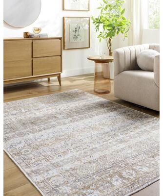 Livabliss Amelie Washable Traditional Area Rug