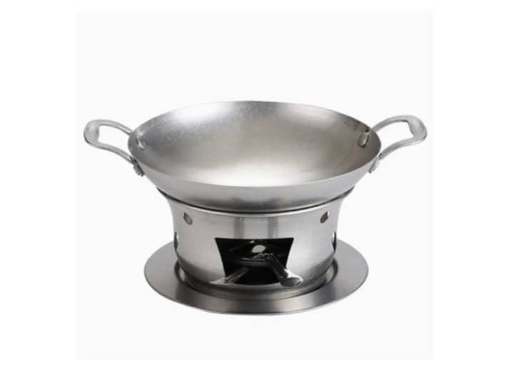 Chafing Dish Buffet-Set, Chafing Dish aus Edelstahl Speisenwärmer Buffet-Set mit Alkoholherd, kommerziellem Trockenkessel, Hot Pot