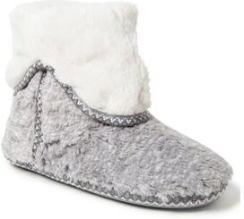 Women's Beth Slippers by Dearfoams in Grey Frost (Size M M)