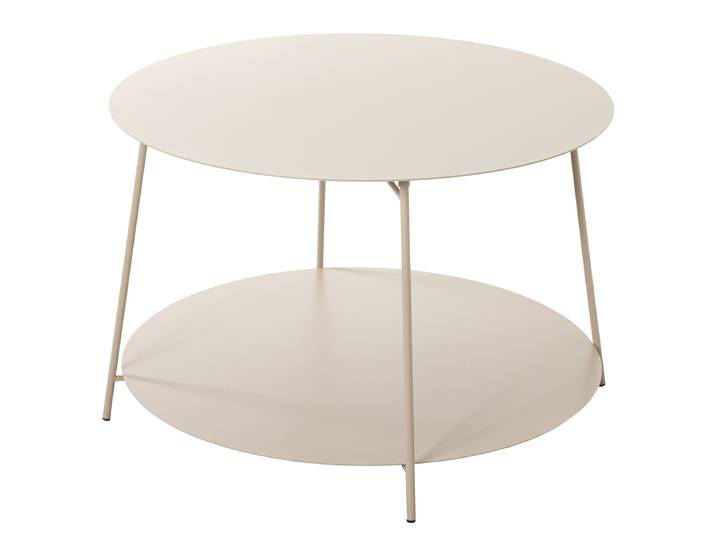 Table basse Buneya Ø 65cm Beige