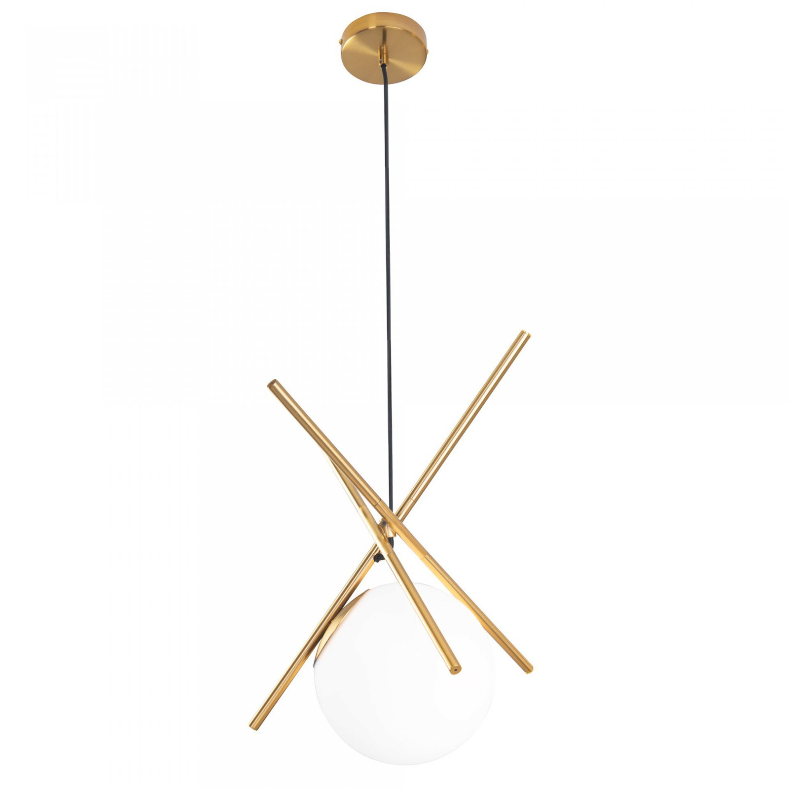 Hanglamp XENA P0403 messing MaxLight