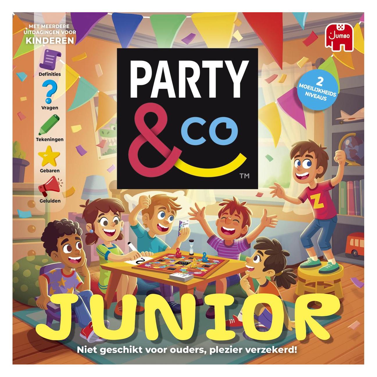 Jumbo Party & Co. - Junior (NL) (Niederländisch, 4 - 20 Spieler) (1110100301)