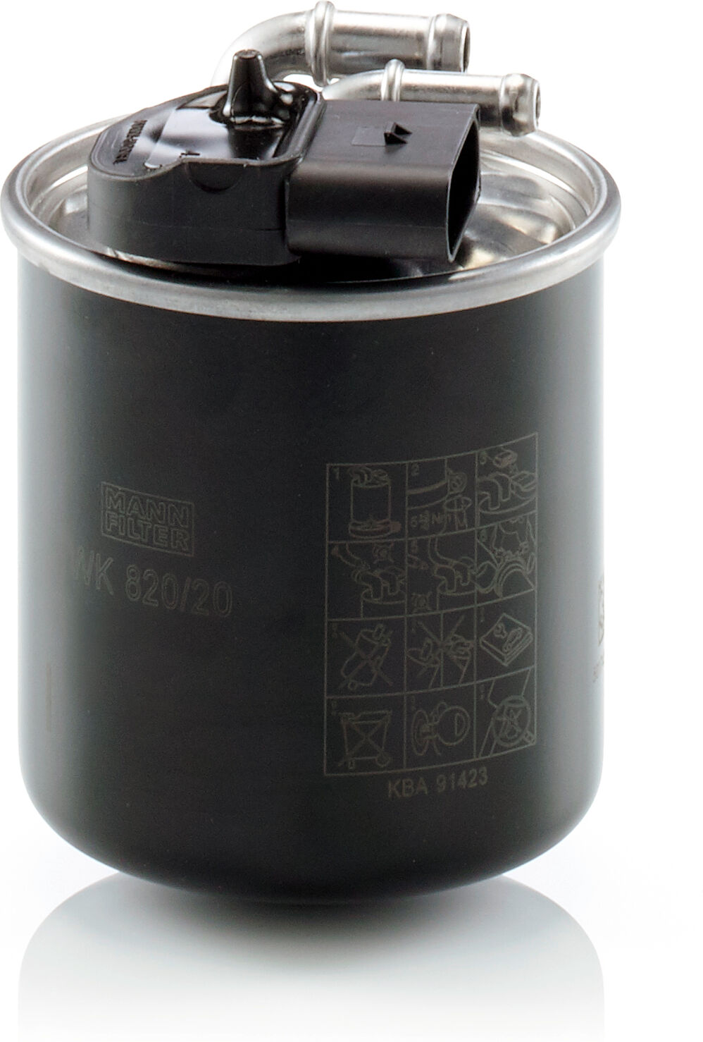 Mann-Filter Kraftstofffilter Wk82020 Leitungsfilter 100mm Für Mercedes