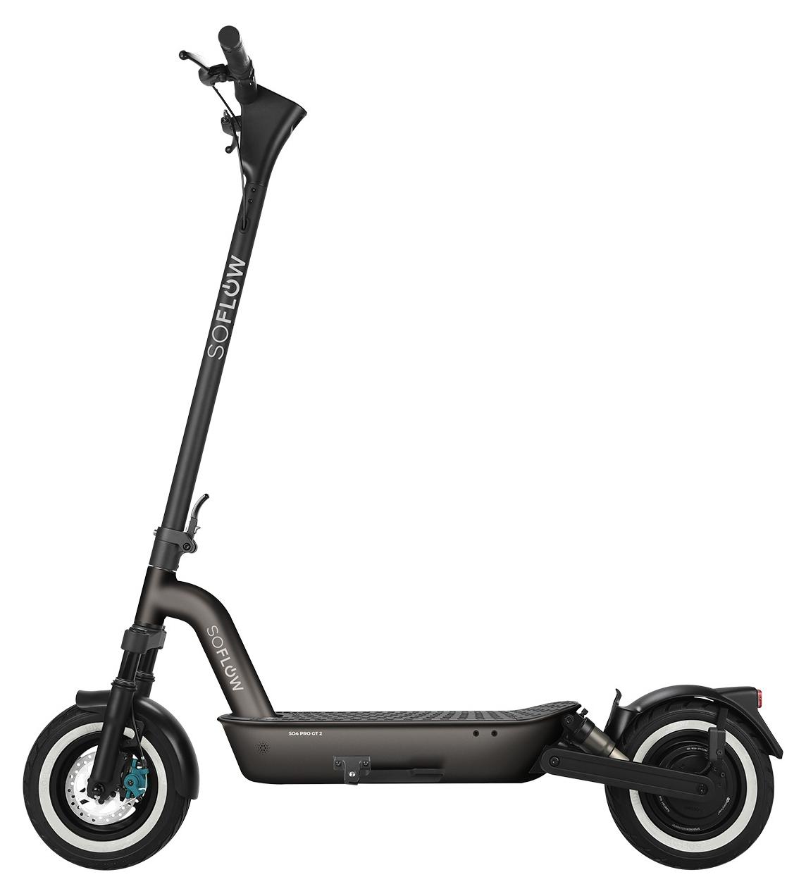 SoFlow SO4 PRO GT 2, Klassischer Roller, Schwarz, 2 Rad/Räder, 100 km