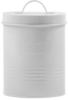 10 Strawberry Street Retro Metal Dog Treat Storage Canister