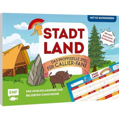 Stadt, Land, das inoffizielle Spiel für Gallier-Fans – Der Spieleklassiker zur beliebten Comicreihe