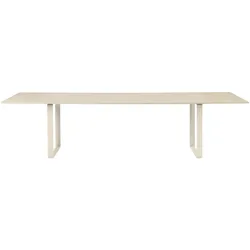 Muuto 70/70 Tisch, 295 x 108 cm, eichenfurnier / sand