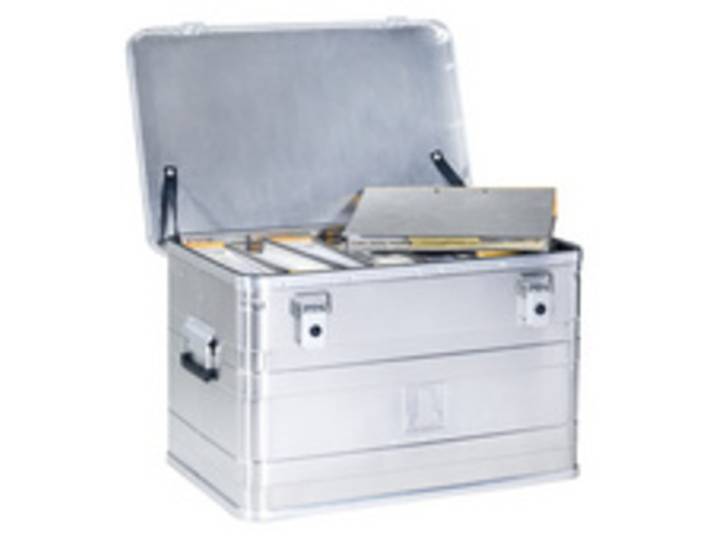 Caisse en aluminium AluPlus Box >S< 70, argent