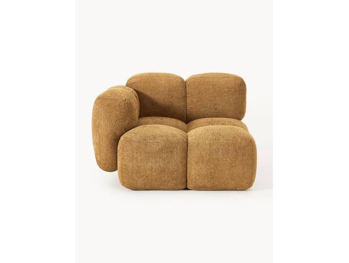 Eckmodul Tayla aus Teddy-Bouclé