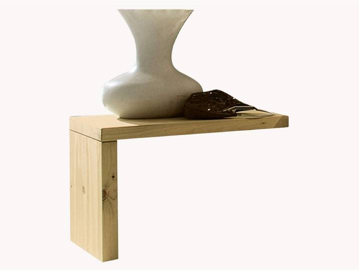Nachttisch für Schubkastenbett Mascella - Schnäppchen 2127-03070 - mit Schublade - H45xB45xT39 cm - gelaugt/geölt
