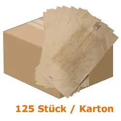 Papiersäcke Natura Biomat kompostierbar 240 L KARTON 125 Stück/Karton, biologisch abbaubar und kompostierbar