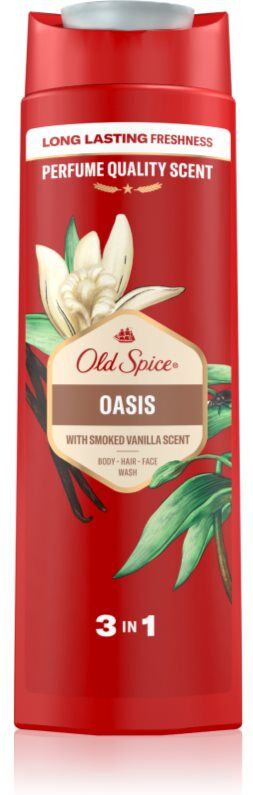 Old Spice Oasis Duschgel 3in1 400 ml