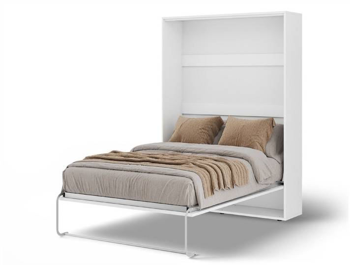 Fun Möbel Schrankbett Wandklappbett Gästebett GRITT Schrankgriff: Metall