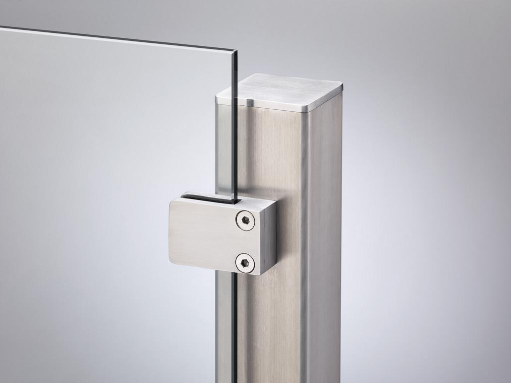 TETZNERJENT VETRO Endpfosten V2A 60/60x1571-2170mm, Anfertigung 08437109