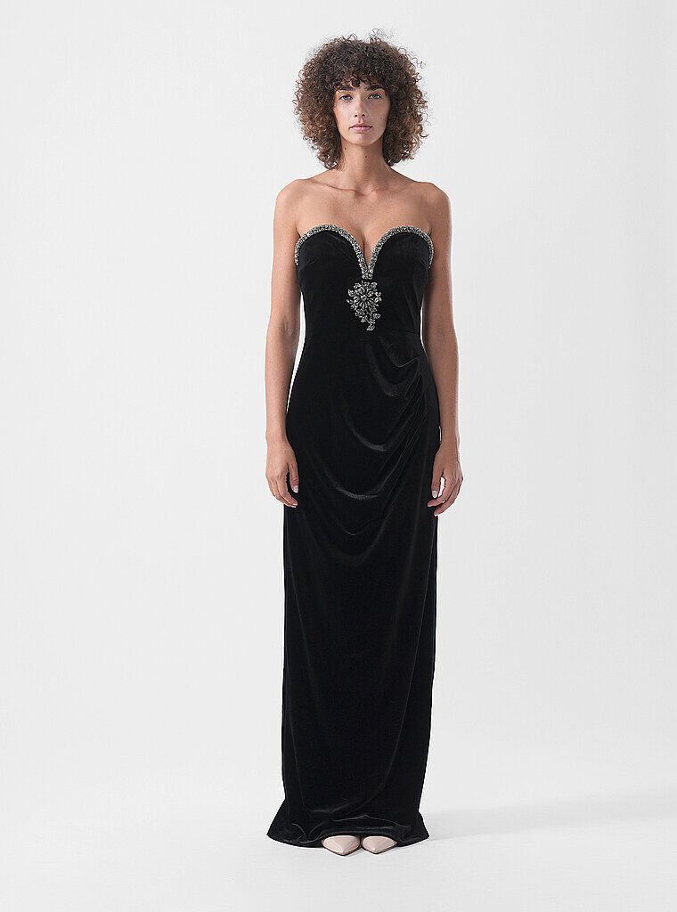 SELF-PORTRAIT Abendkleid  schwarz   34 34