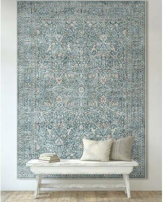 Well Woven Asha Isolde Vintage Oriental Flat-Weave Area Rug