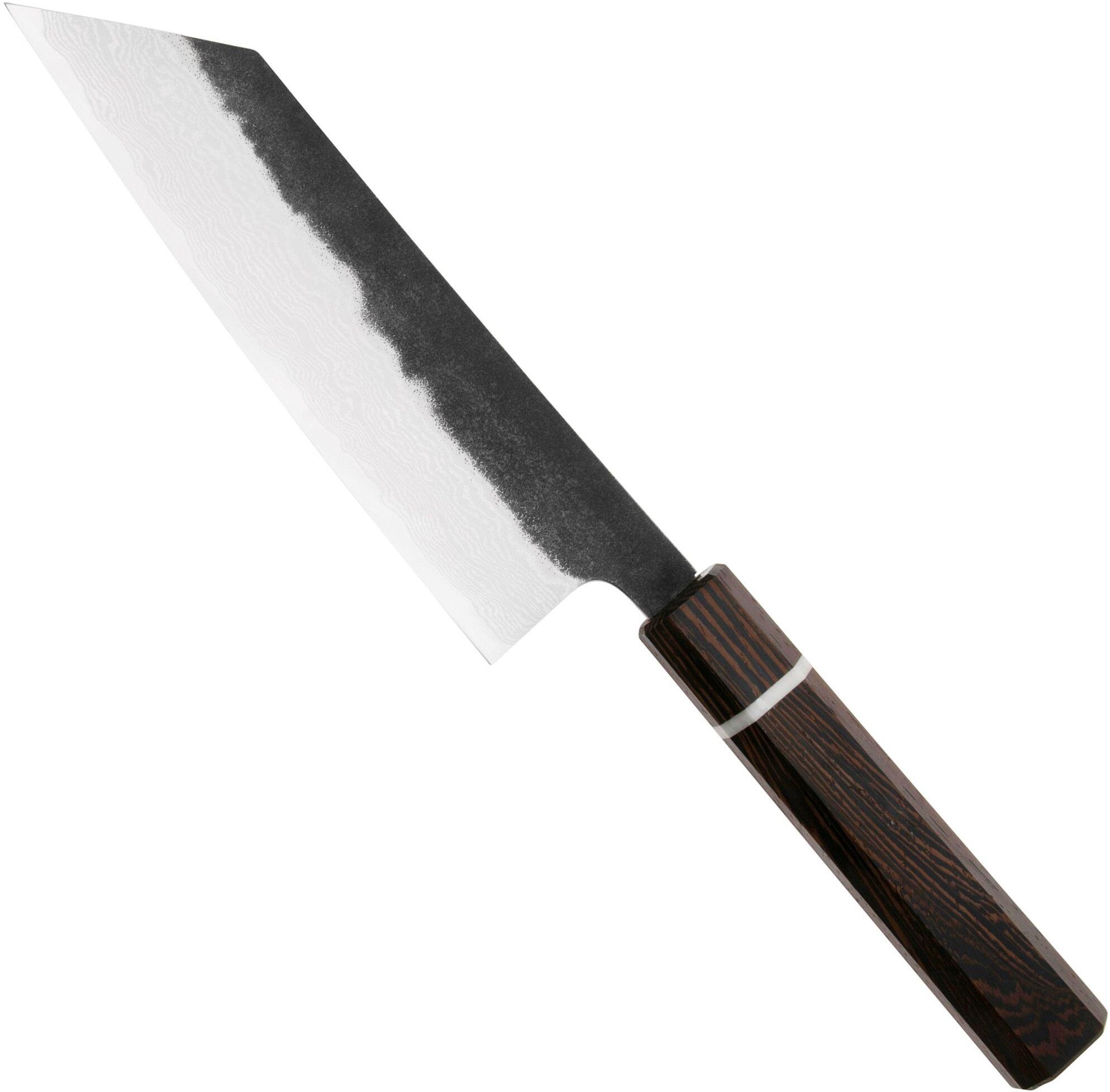 Nóż bunka Tojiro Atelier Wenge 63-warstwy, stal damasceńska, 17 cm