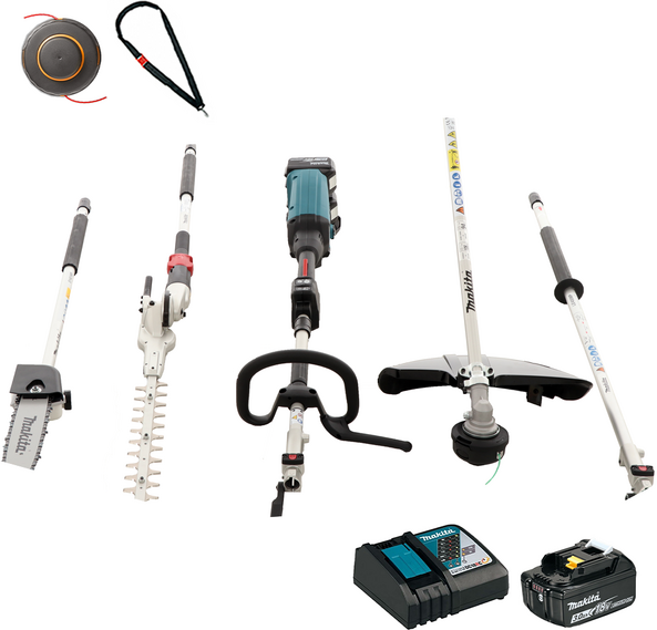 Makita DUX60 - Débroussailleuse à batterie multifonction - 36 V - 3 Ah