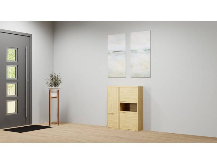 Sideboard aus Esche Esche Natur geölt