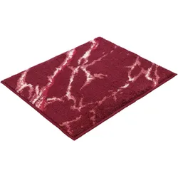 Vossen Badteppich Marble purpur 50x60 cm