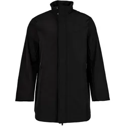 A|X ARMANI EXCHANGE Herren Trenchcoat - Jacke, Zipper, Stehkragen, wasserabweisend Schwarz / M