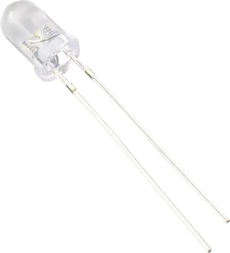 TRU COMPONENTS LED bedrahtet 5mm Weiß Rund 5mm 18000 mcd 20° 20mA