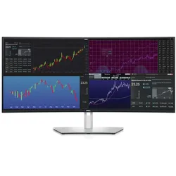 Dell Monitor zakrzywiony 38 cali U3824DW 21:9/3840x1600/3Y PPG (38"), Monitor, Schwarz