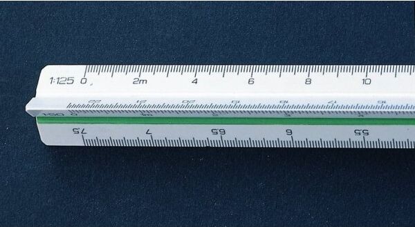 Linex 318 Trekantet Målestok   30 Cm