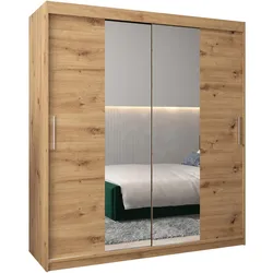LANGUAGE Schiebetürenschrank mit Spiegel TOKYO 1 200/180/62 2-türig