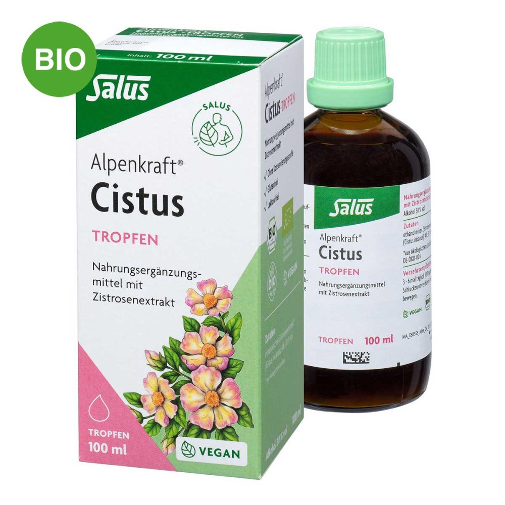 SALUS Pharma GmbH Alpenkraft Cistus-tropfen Bio Salus 16624748