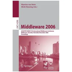 Middleware 2006, Fachbücher von Maarten Van Steen, Michi Henning