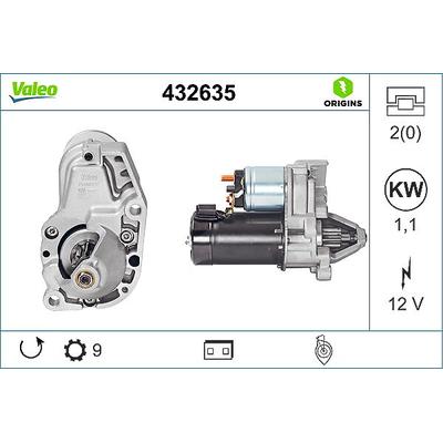 Valeo Starter [Hersteller-Nr. 432635]