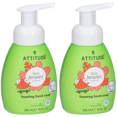 Attitude Little Leaves Schuimende Handzeep Watermeloen & Kokos x2 2x295 ml Seife